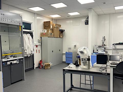 Ongoing refurbishment of Laboratory works at LSBU