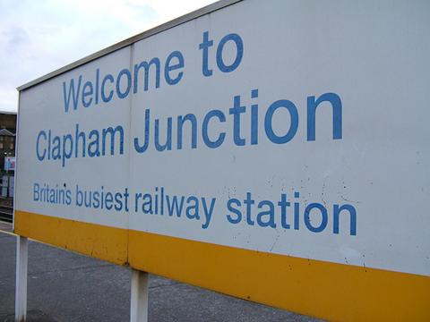 CLAPHAM JUNCTION STATION - NEW PLATFORM CANOPIES