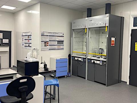 Ongoing refurbishment of Laboratory works at LSBU