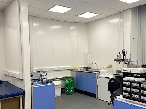 Ongoing refurbishment of Laboratory works at LSBU