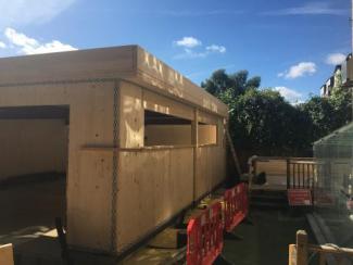 Cross Laminated Timber (CLT) New Classroom Block Nears Completion