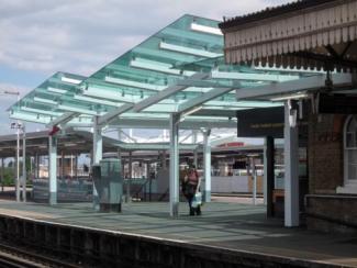 Clapham Junction Station - New Platform Canopies